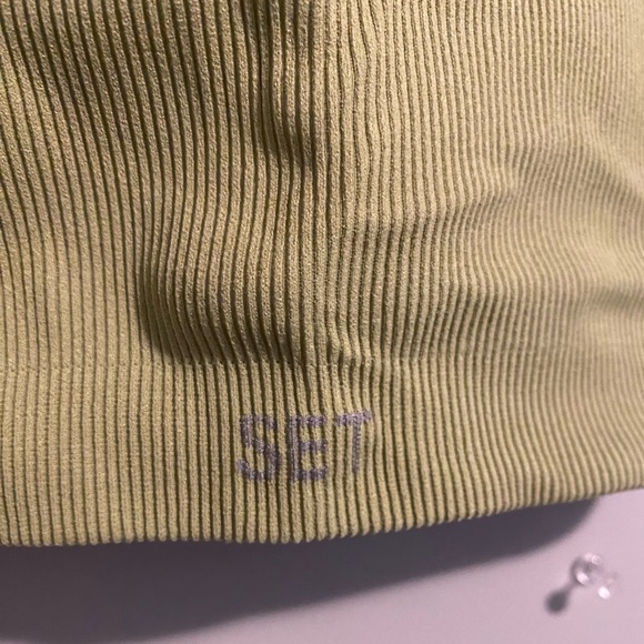 Set Active Sculptflex Ribbed V Bra Size XS - Picture 4 of 5